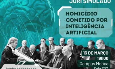 Júri Simulado no curso de Direito discute sobre Inteligência Artificial: ela pode ser acusada de um homicídio?