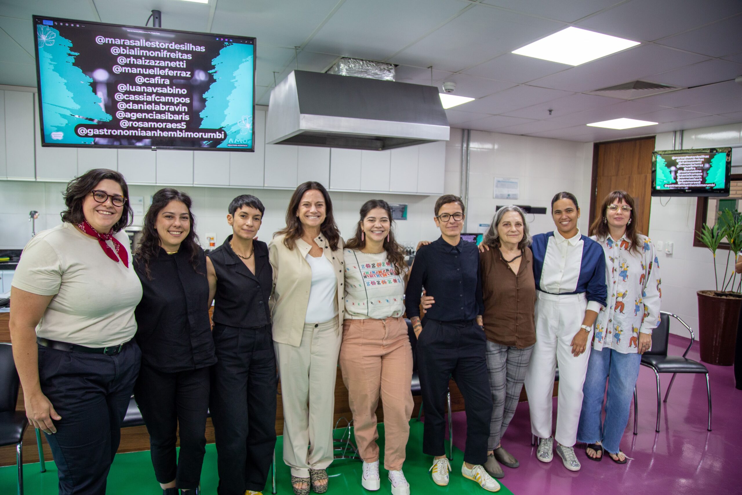 AMO Gastronomia: chefs brasileiras renomadas em uma aula exclusiva no campus Vila Olímpia