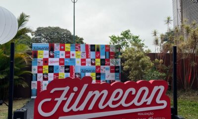 Filmecon 2025 no Teatro Gamaro no campus Mooca da Anhembi. Imagem: Karina Joubert (colaboração para AGCOM)