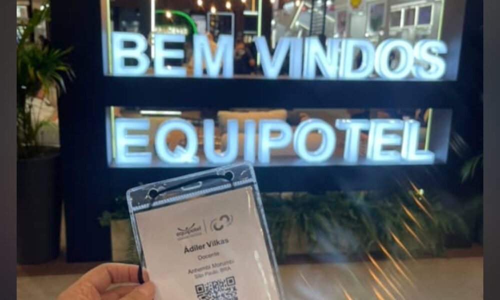Visita feira Equipotel da área de hospitalidade