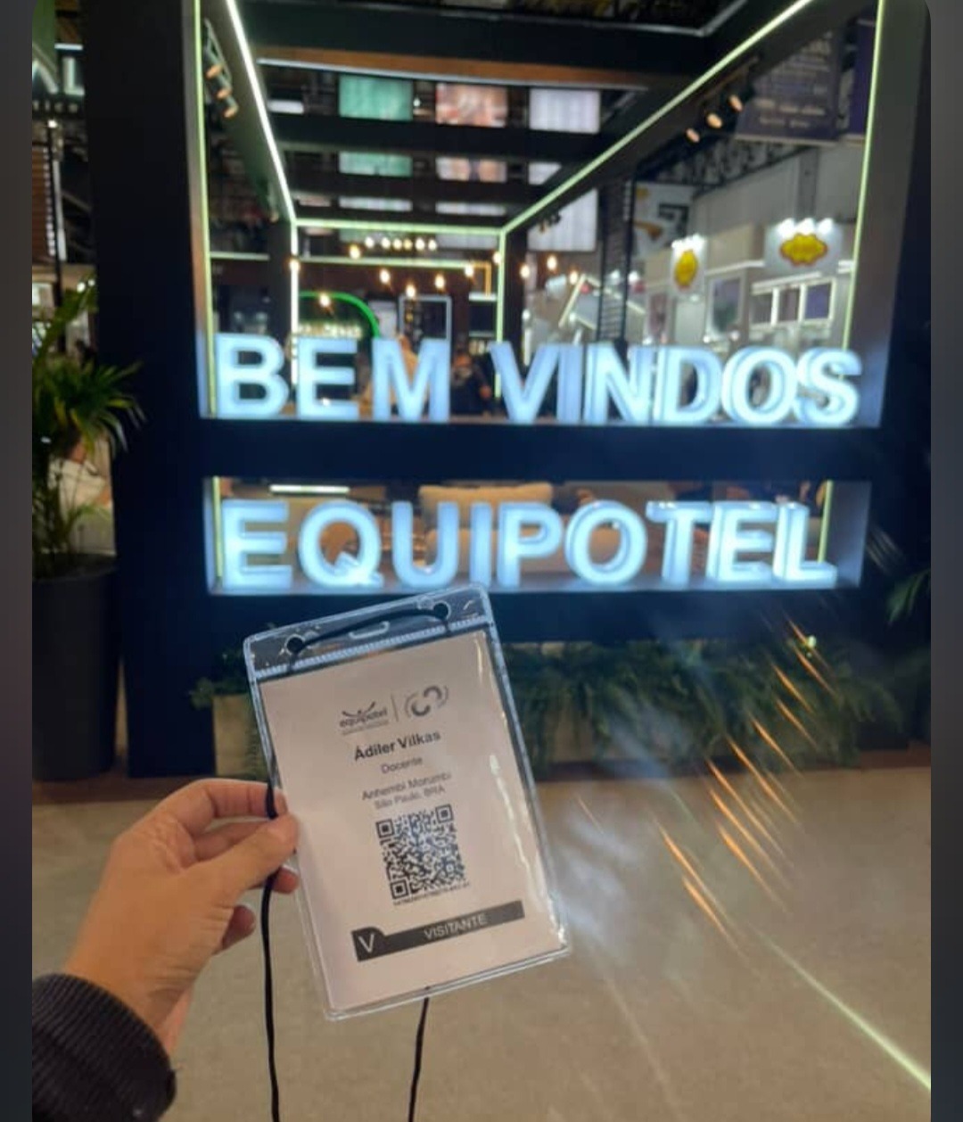 Visita feira Equipotel da área de hospitalidade
