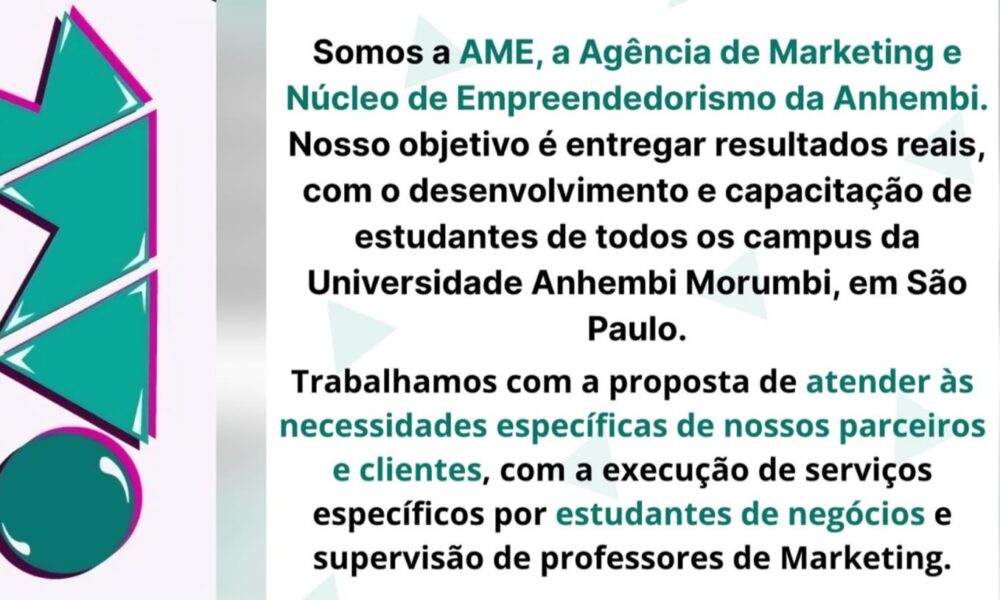Ame, hub de empreendedorismo da Anhembi