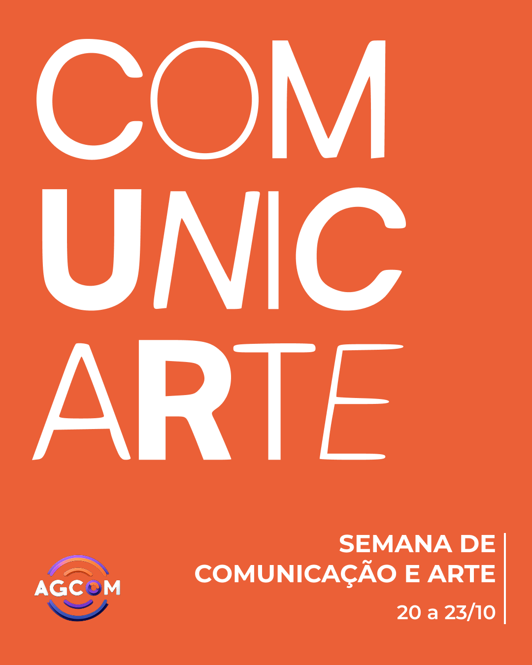 Comunicarte 2025 Semana dos cursos de Comunicação e Artes