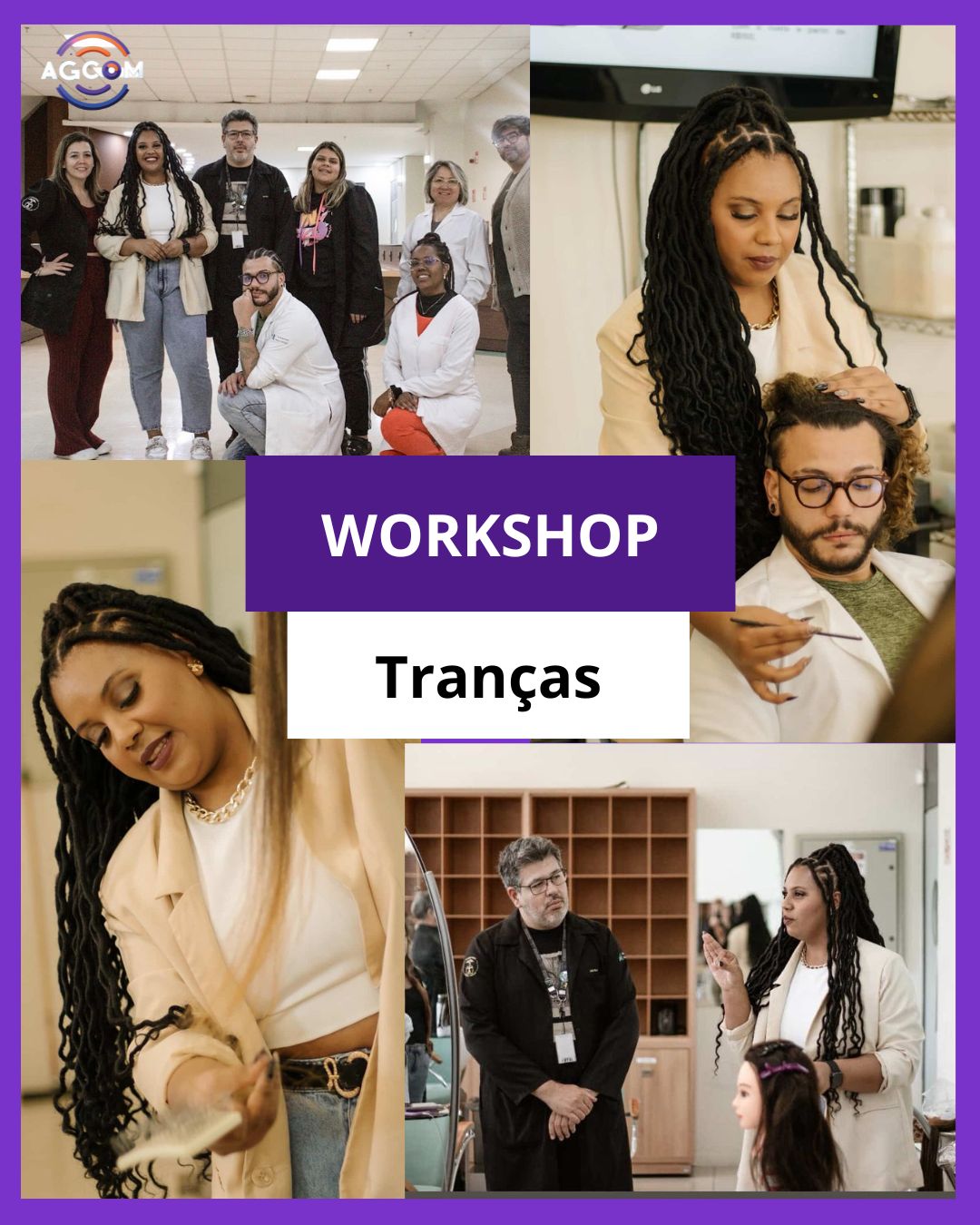 Workshop de tranças afro