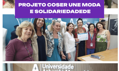 Projeto Coser ensina costura