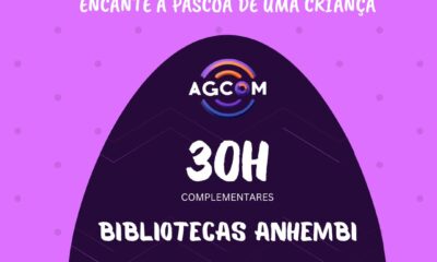 Páscoa solidária nas bibliotecas da AMO