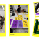 Alunos na oficina, do projeto Tipos Solidários e produzindo identidade visual para o grupo "Coletivo Viela Vive" | Créditos: Imagem cedida por Anna Rezende