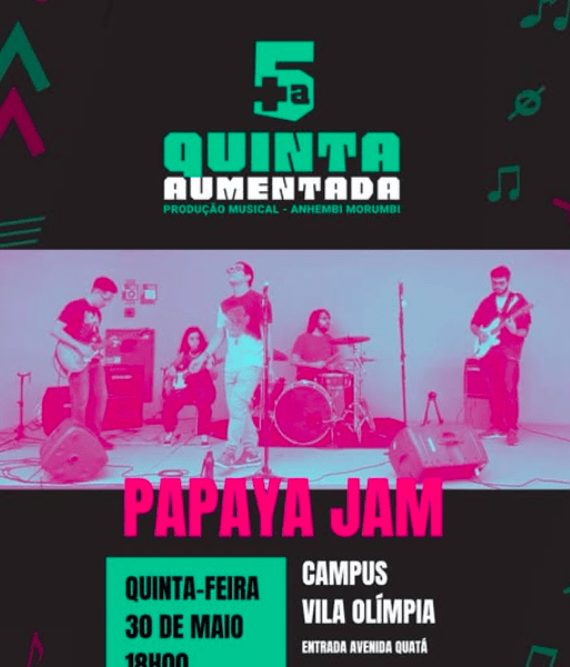 Quinta Aumentada música na VO