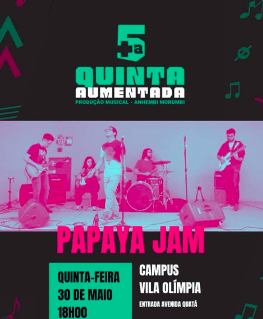 Quinta Aumentada música na VO