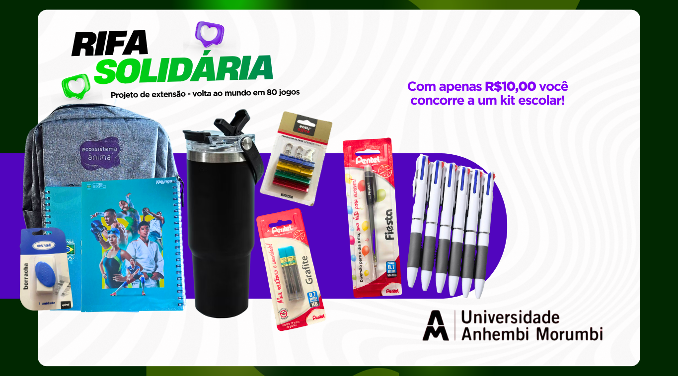 Rifa Solidária_Volta ao mundo em 80 jogos