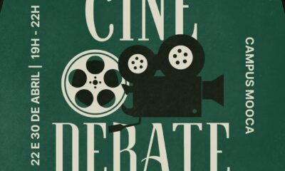 Cinedebates promovido pelo Centro Acadêmico de Relações Internacionais