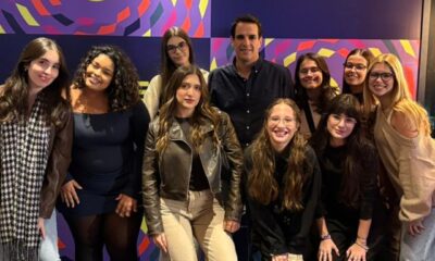 Estudantes de Publicidade e Propaganda em evento da Academia Led Globo