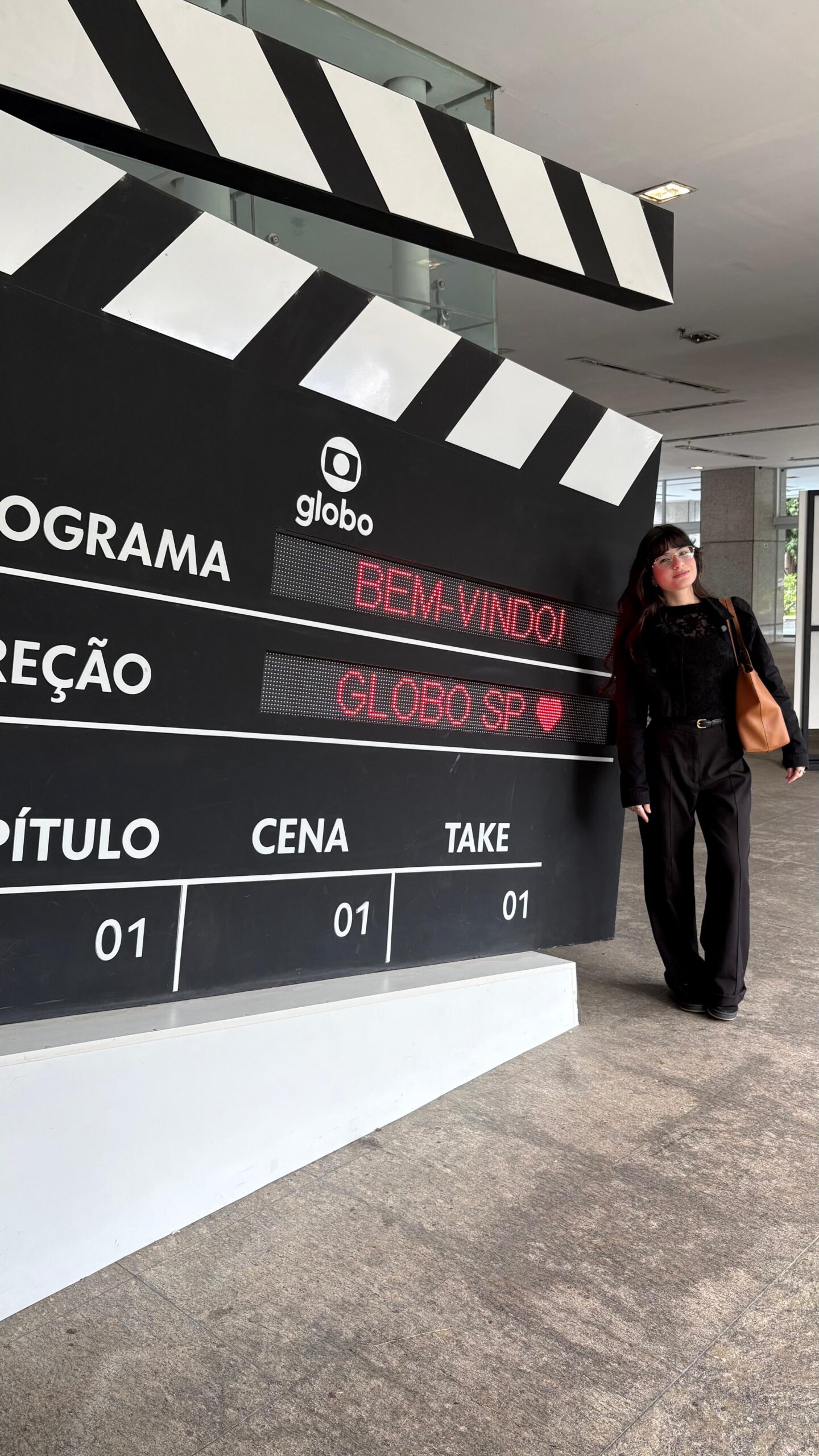 Aluna de PP na Rede Globo