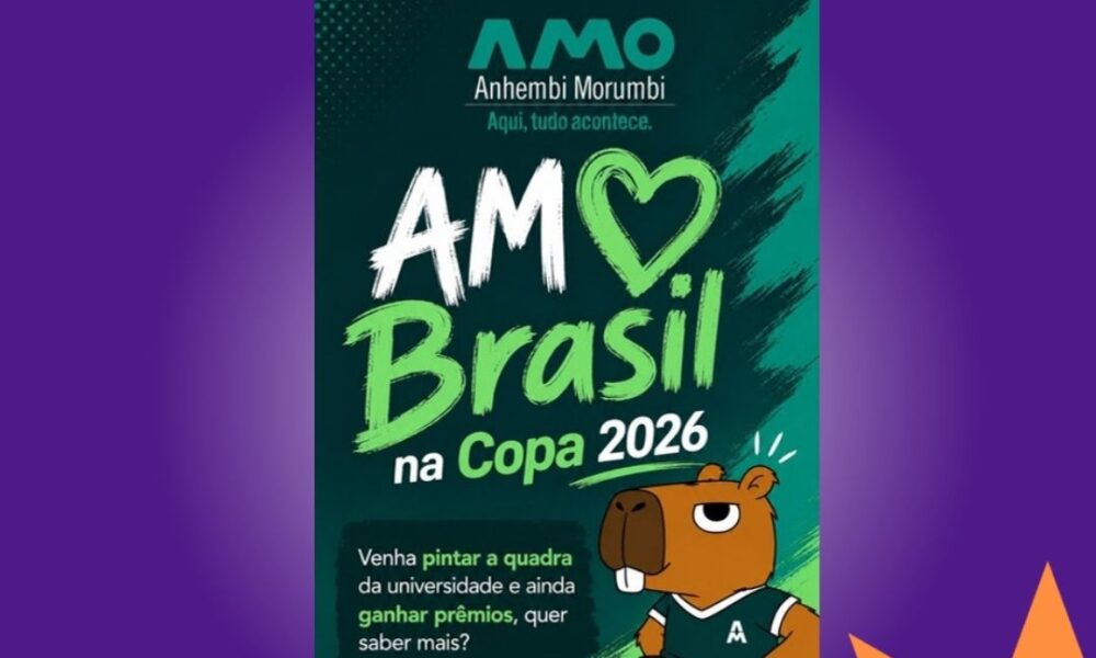 AMO COPA BRASIL convoca estudantes para ação cultural