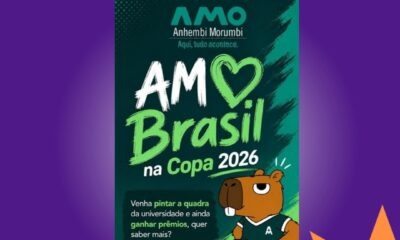 AMO COPA BRASIL convoca estudantes para ação cultural