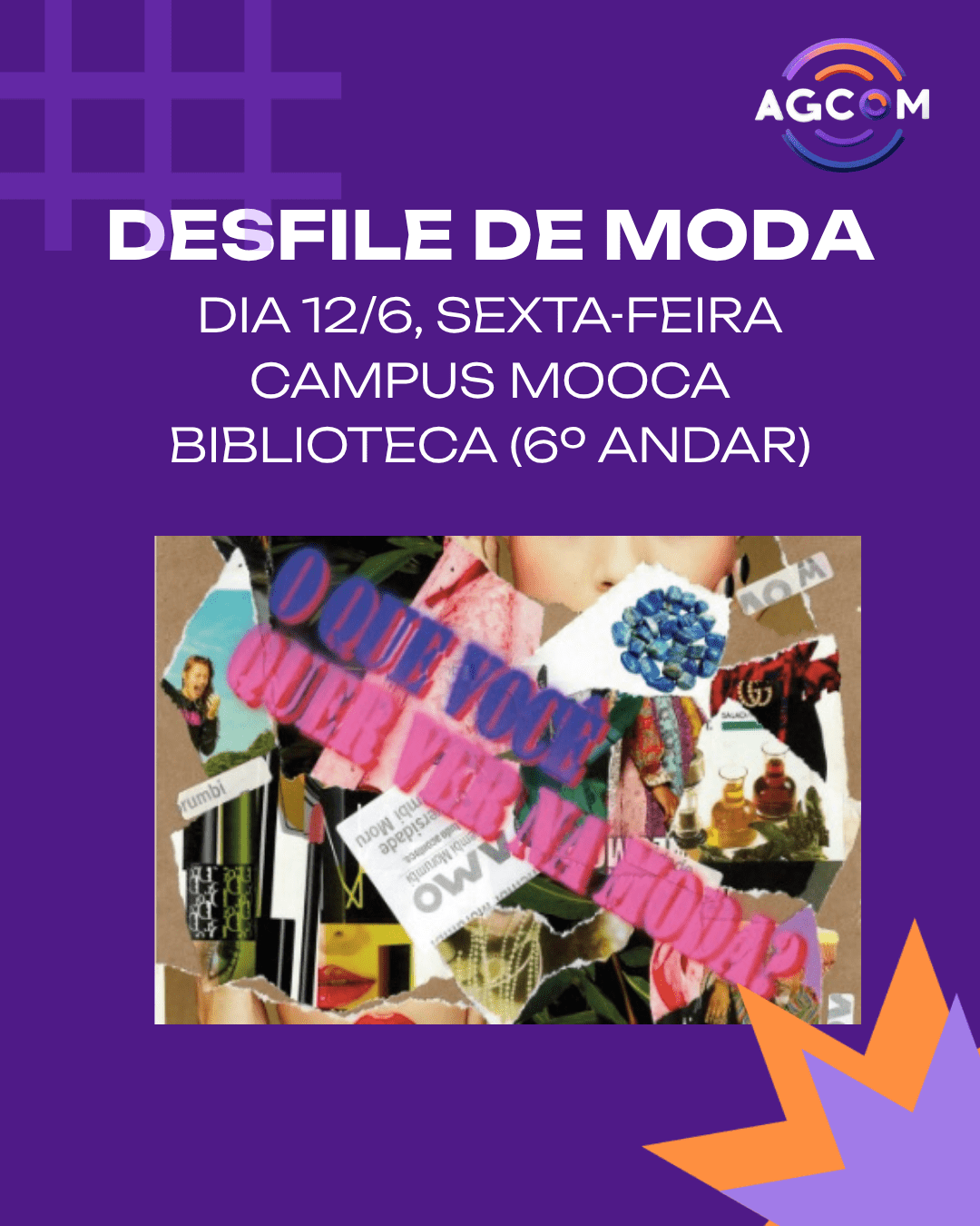 Desfile de Moda dos cursos de Moda
