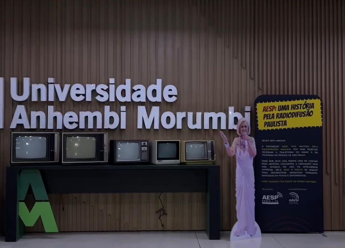 Exposição sobre história da TV na Anhembi