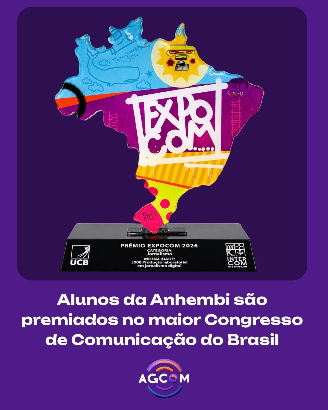 PREMIAÇÃO NO MAIOR CONGRESSO DE COMUNICAÇÃO