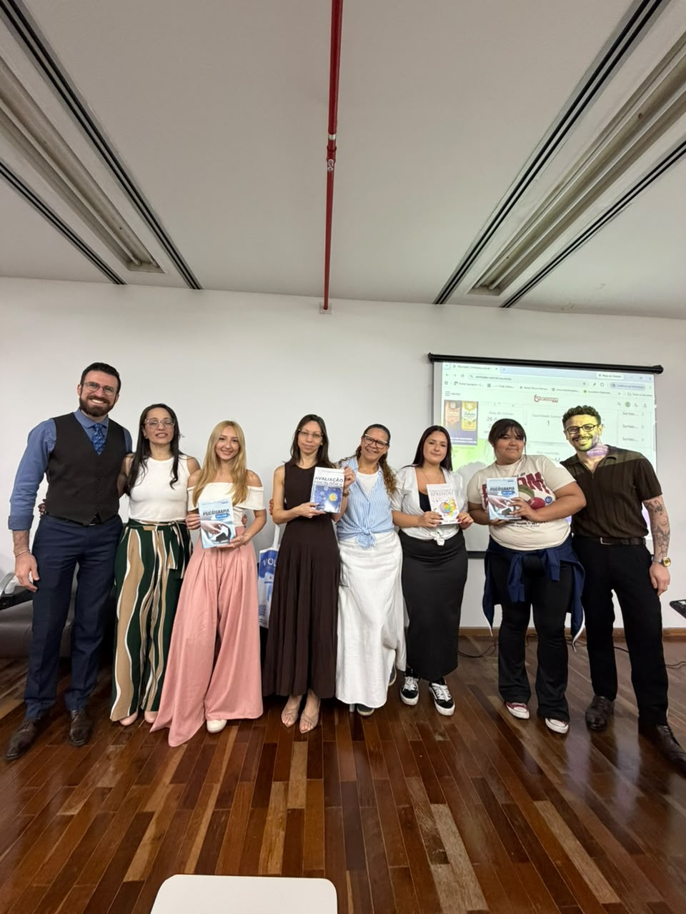 Palestrantes durante o I Simpósio de Avaliação Psicológica reúne especialistas e estudantes no campus Paulista da Anhembi